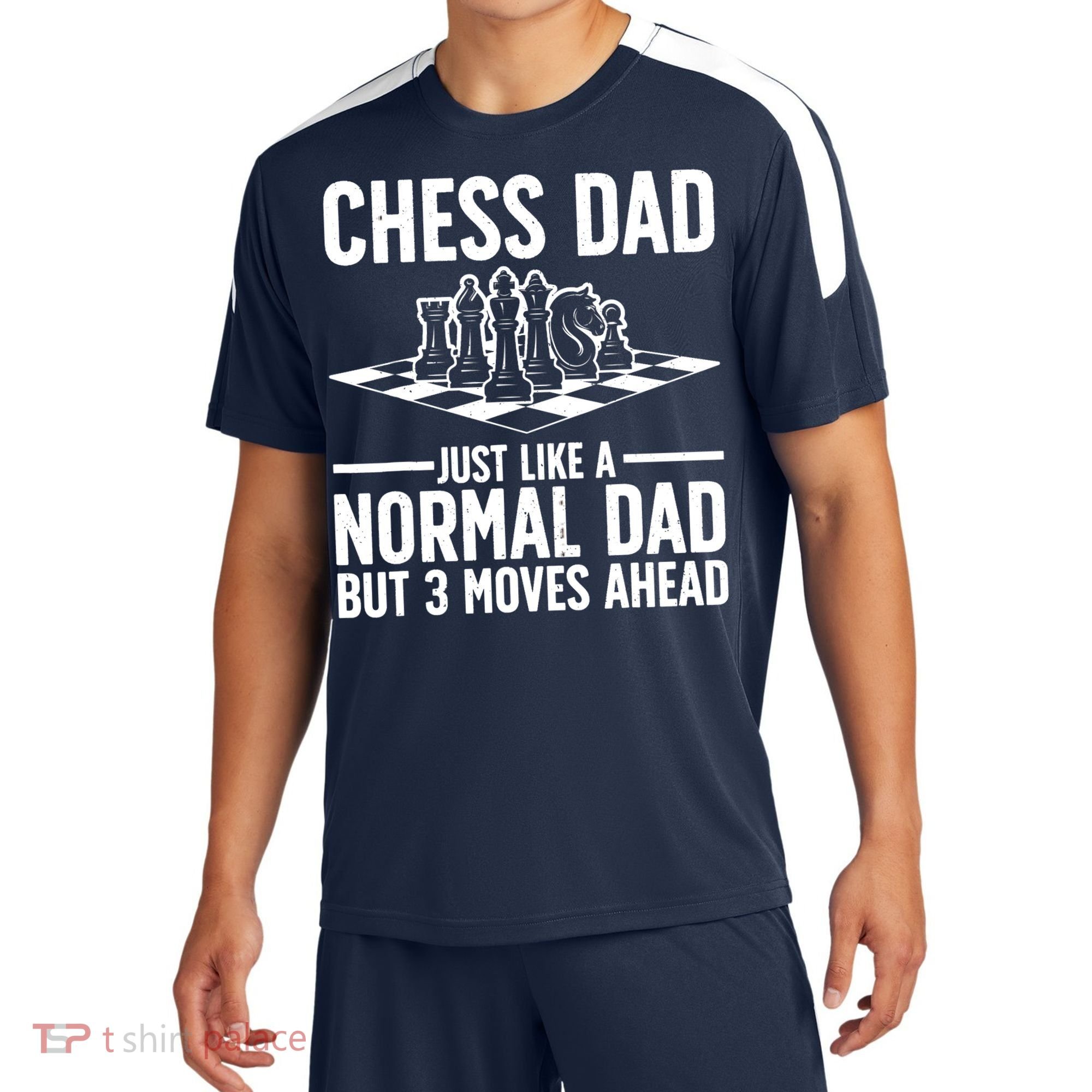 Cool Chess Player Art For Dad Knight Chess Lovers Pieces Sport-Tek Competitor United Soccer Jersey