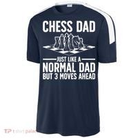 Cool Chess Player Art For Dad Knight Chess Lovers Pieces Sport-Tek Competitor United Soccer Jersey thumb 2