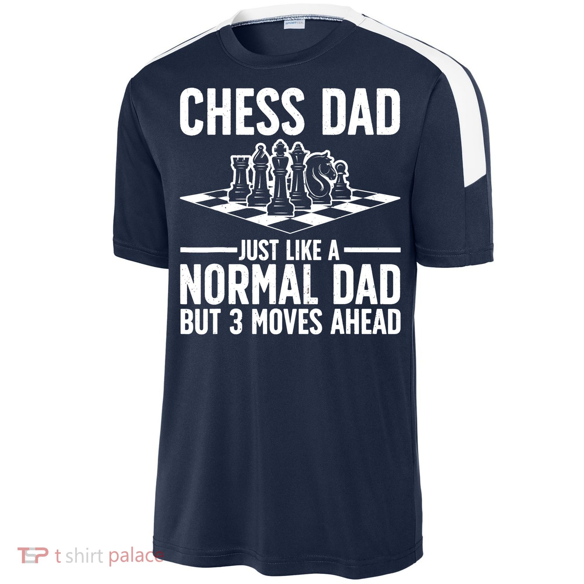 Cool Chess Player Art For Dad Knight Chess Lovers Pieces Sport-Tek Competitor United Soccer Jersey