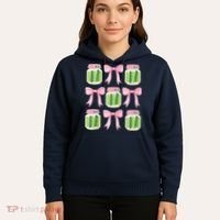 Coquette Canned Pickle Bows With Cute Pickle Jarx Hoodie thumb 5