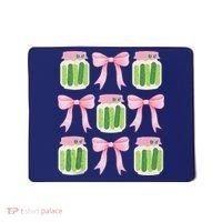 Coquette Canned Pickle Bows With Cute Pickle Jarx Mousepad thumb 0