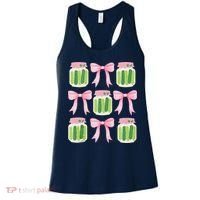 Coquette Canned Pickle Bows With Cute Pickle Jarx Women's Tank Top thumb 0