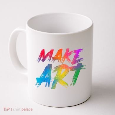 Cool Colorful Painted Make Art Coffee Mug