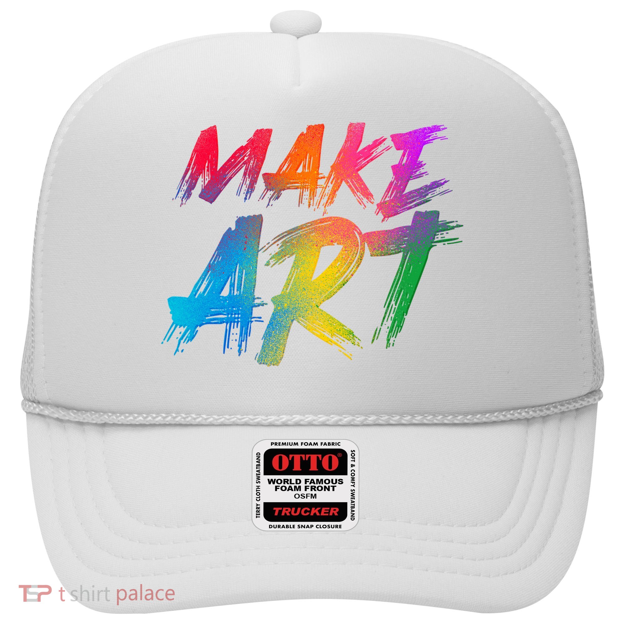 Cool Colorful Painted Make Art Hat