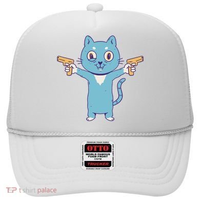 Crazy Cat Pew Pew Funny Hat