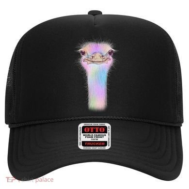 Cute Colorful Pastel Ostrich Hat