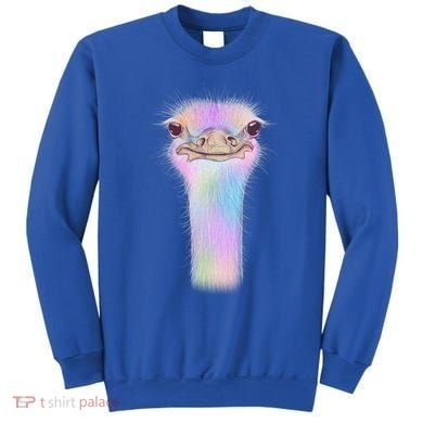 Cute Colorful Pastel Ostrich Sweatshirt
