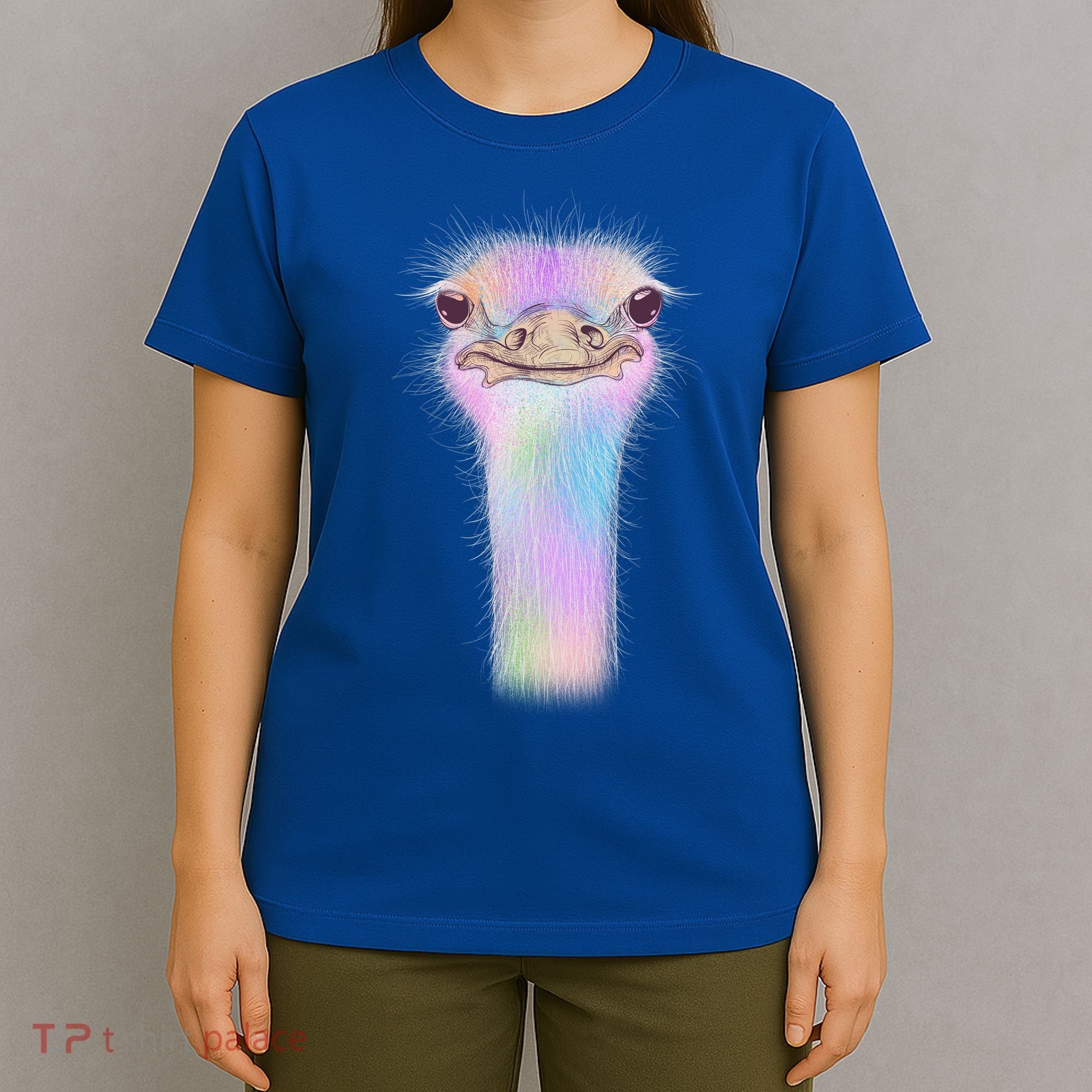 Cute Colorful Pastel Ostrich T-Shirt