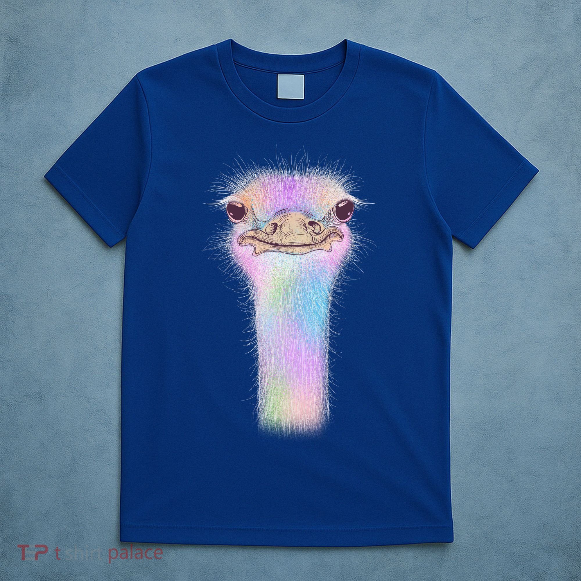 Cute Colorful Pastel Ostrich T-Shirt