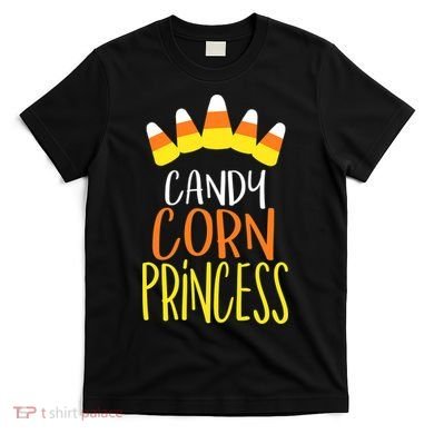 CANDY CORN PRINCESS Halloween Fun T-Shirt