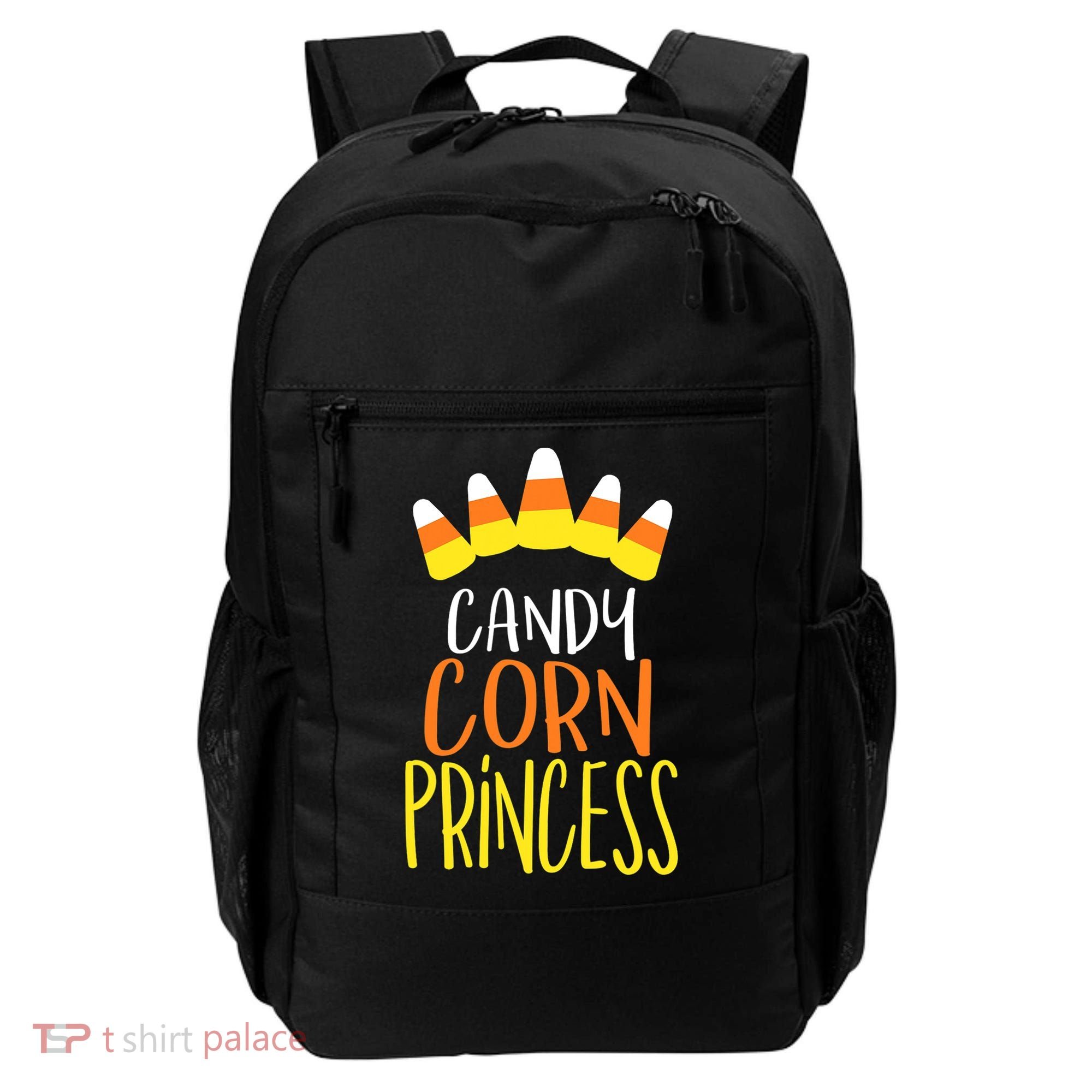 CANDY CORN PRINCESS Halloween Fun Backpack