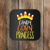 CANDY CORN PRINCESS Halloween Fun Coaster thumb 0