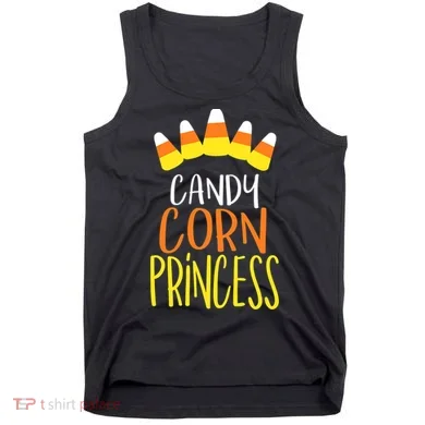 CANDY CORN PRINCESS Halloween Fun Tank Top
