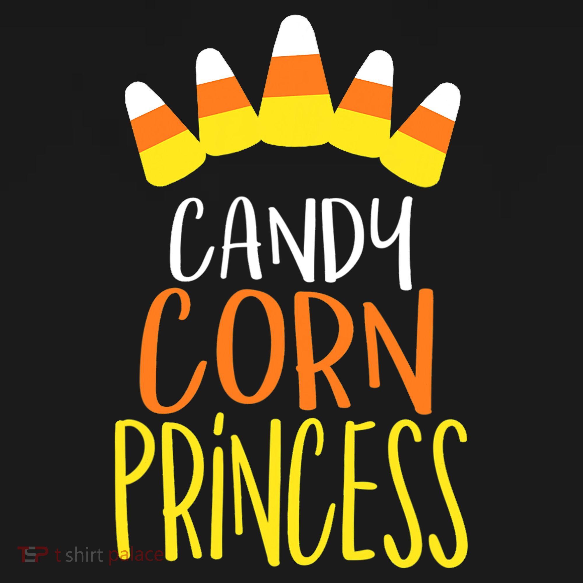 CANDY CORN PRINCESS Halloween Fun Tank Top