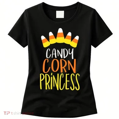 CANDY CORN PRINCESS Halloween Fun Women's T-Shirt