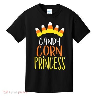 CANDY CORN PRINCESS Halloween Fun Kids T-Shirt