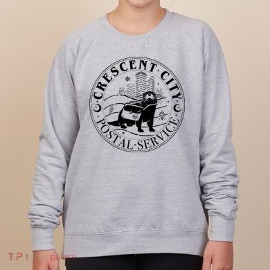 Crescent City Postal Service Messenger Otter Crescent City Women's Sweatshirt