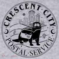 Crescent City Postal Service Messenger Otter Crescent City Women's Sweatshirt thumb 2
