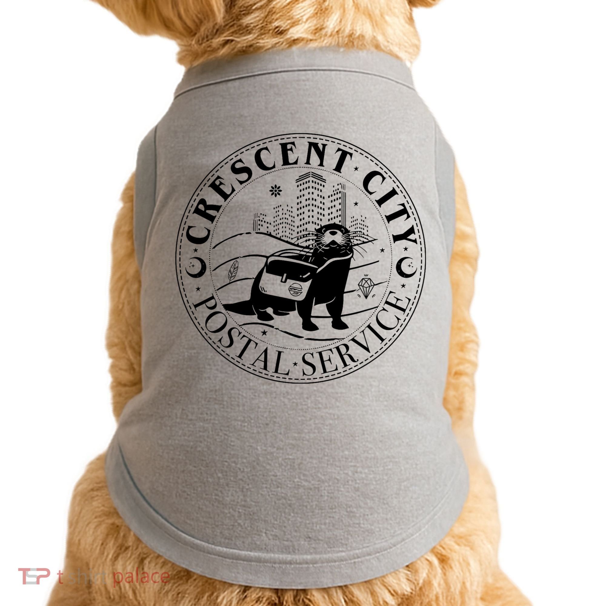Crescent City Postal Service Messenger Otter Crescent City Doggie Tank