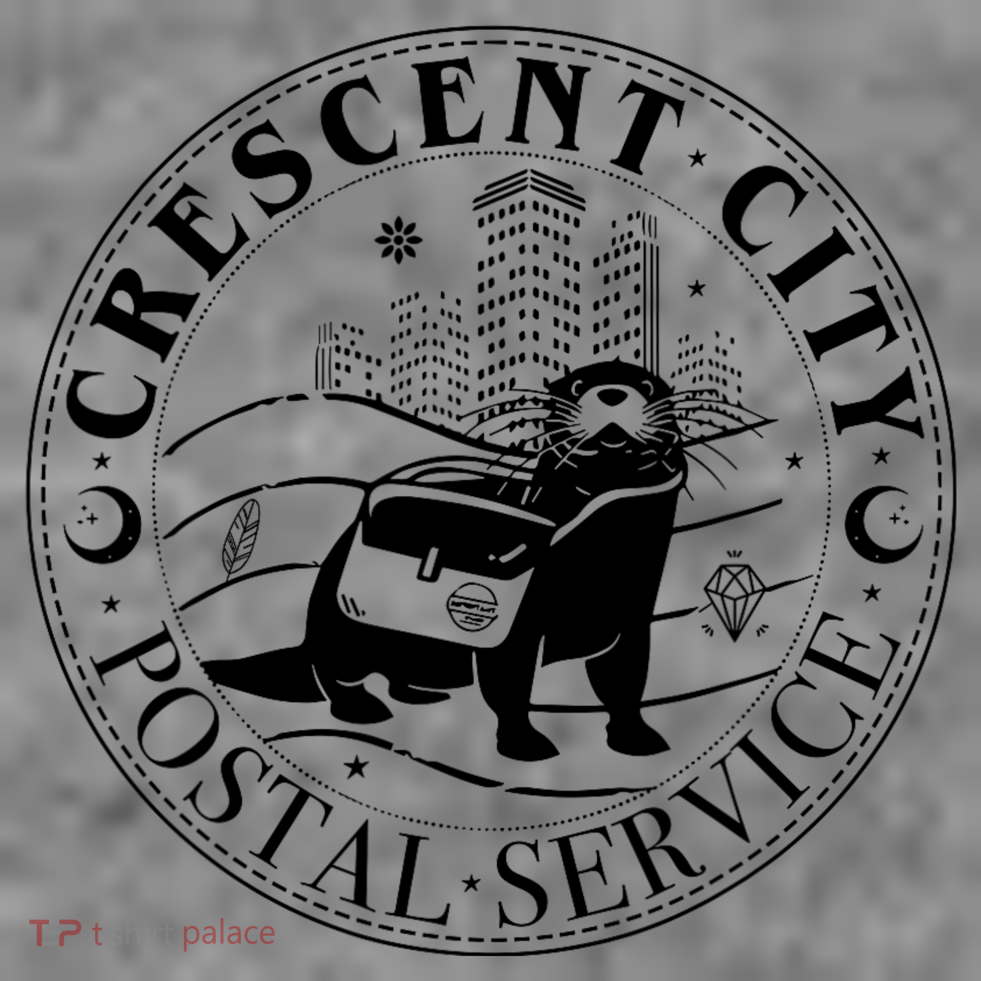 Crescent City Postal Service Messenger Otter Crescent City Hoodie