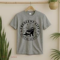 Crescent City Postal Service Messenger Otter Crescent City T-Shirt thumb 2