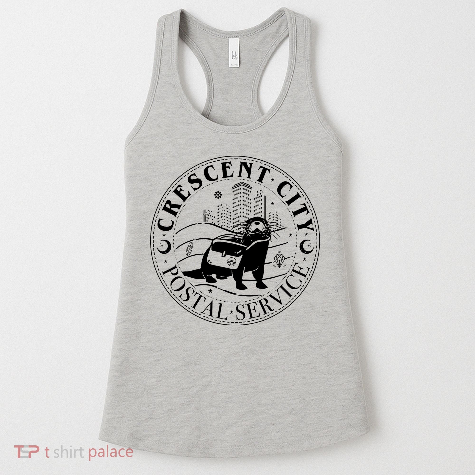 Crescent City Postal Service Messenger Otter Crescent City Women's Tank Top
