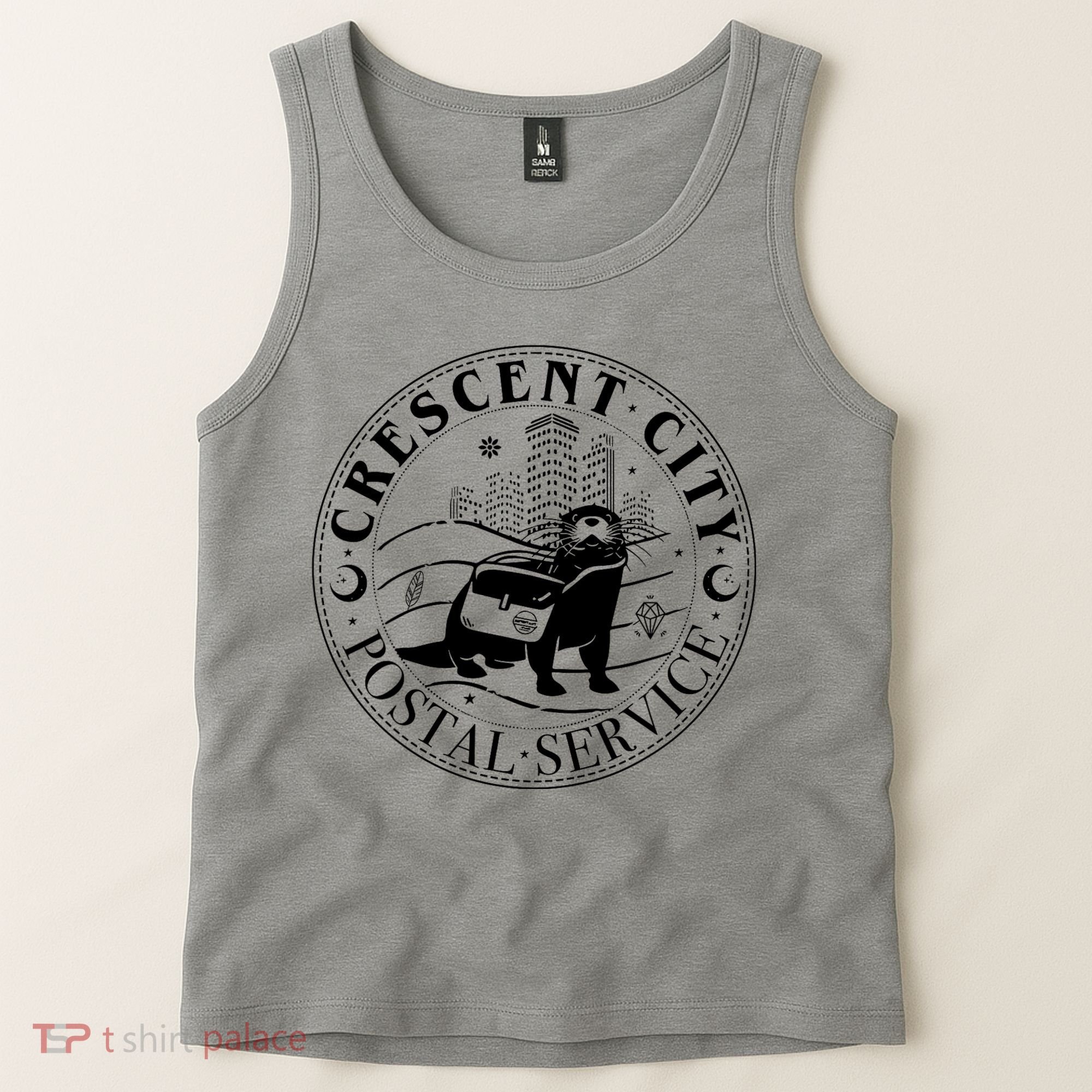 Crescent City Postal Service Messenger Otter Crescent City Tank Top