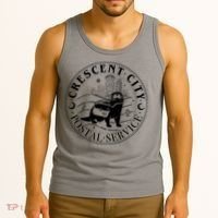 Crescent City Postal Service Messenger Otter Crescent City Tank Top thumb 3