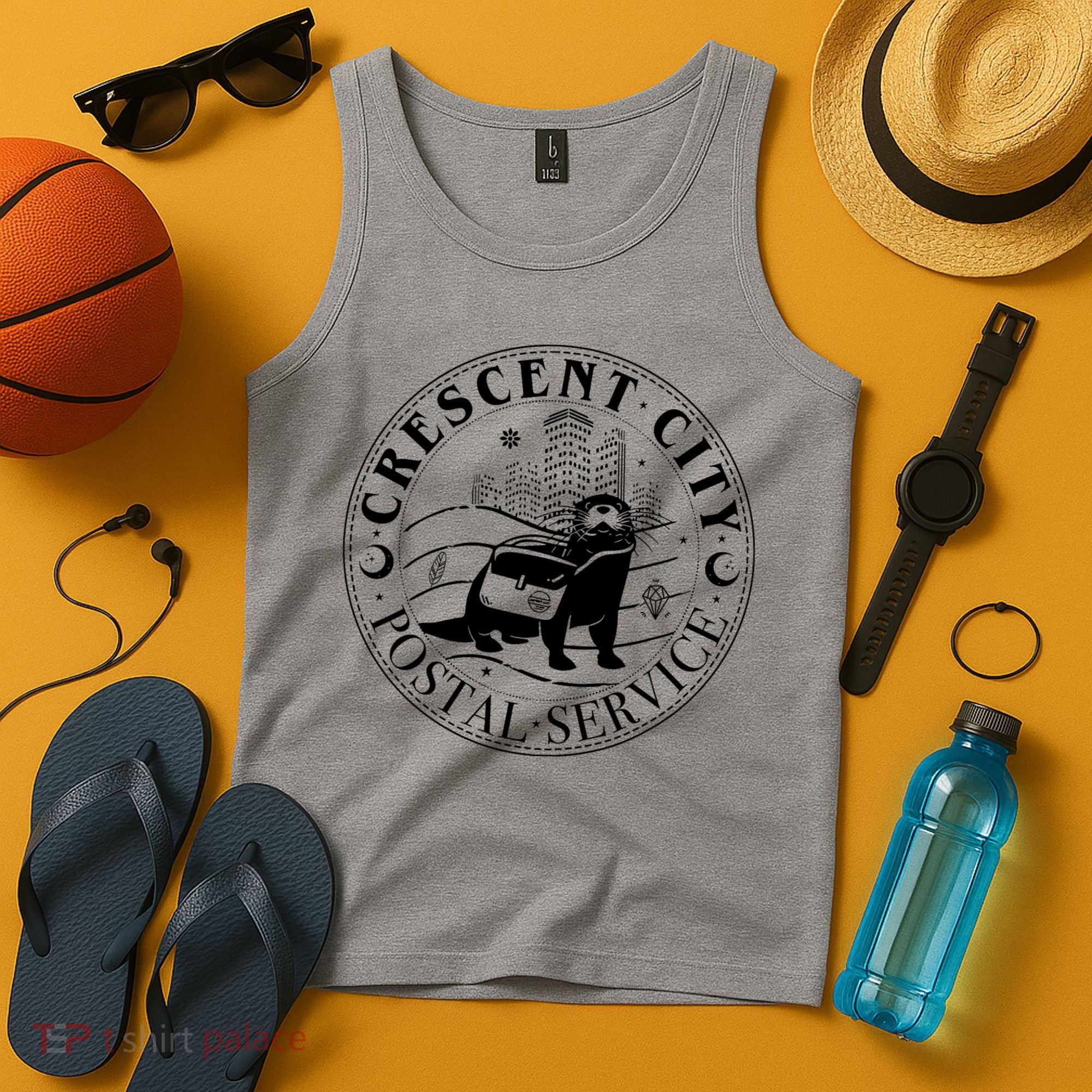 Crescent City Postal Service Messenger Otter Crescent City Tank Top