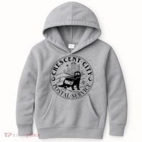 Crescent City Postal Service Messenger Otter Crescent City Kids Hoodie thumb 0