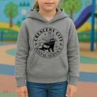 Crescent City Postal Service Messenger Otter Crescent City Kids Hoodie thumb 3