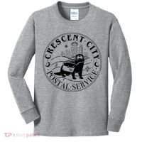 Crescent City Postal Service Messenger Otter Crescent City Kids Long Sleeve Shirt thumb 0
