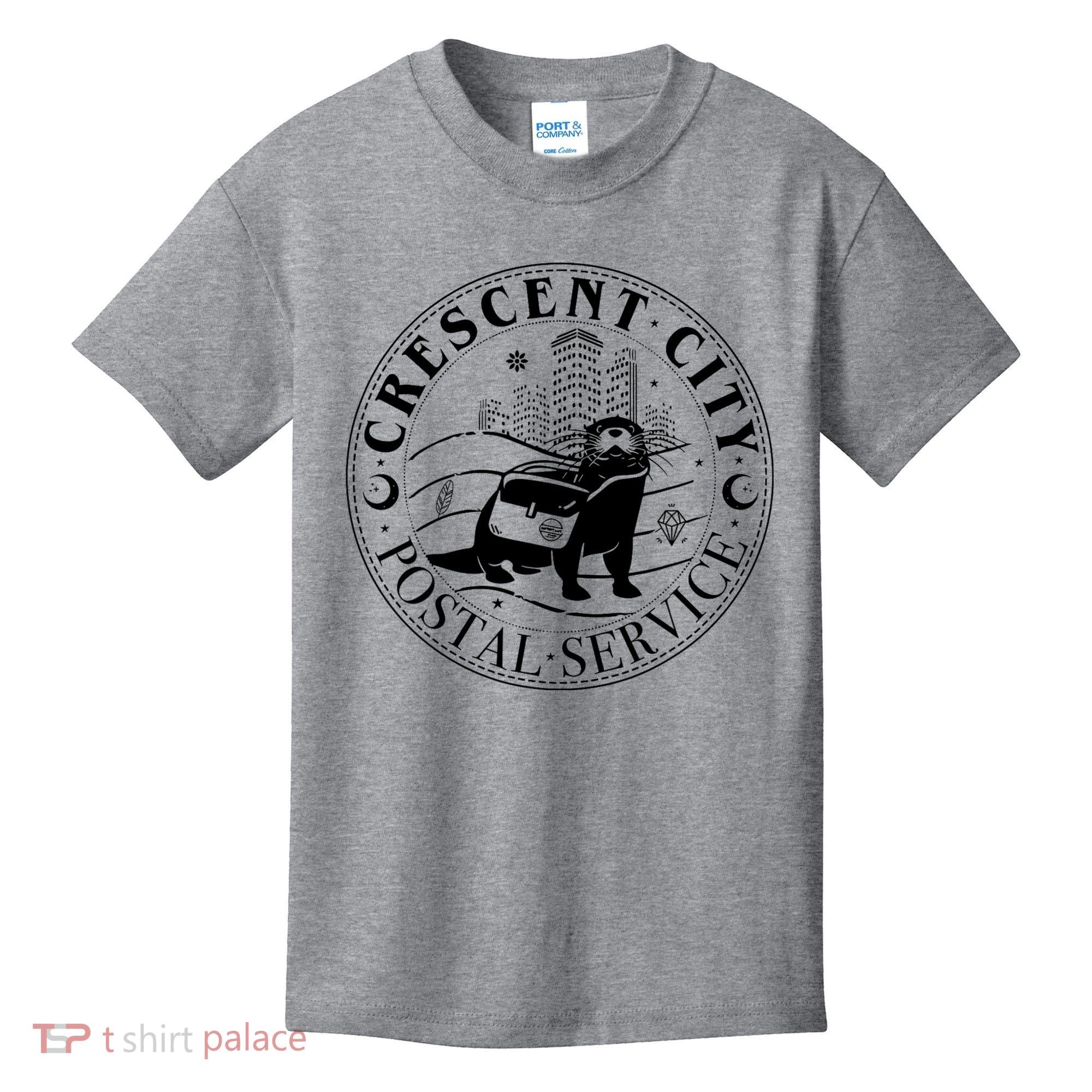 Crescent City Postal Service Messenger Otter Crescent City Kids T-Shirt