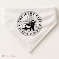 Crescent City Postal Service Messenger Otter Crescent City USA-Made Doggie Bandana thumb 0