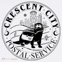 Crescent City Postal Service Messenger Otter Crescent City Ornament thumb 1