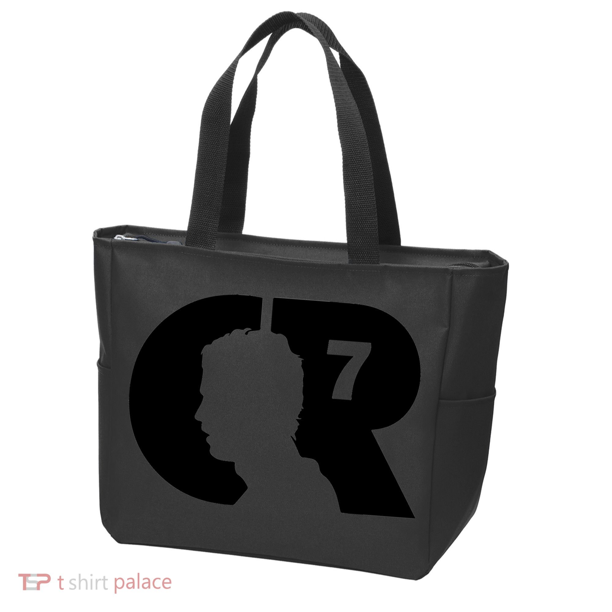 Cool Cristiano Portugal Captain Jersey Face Tote Bag