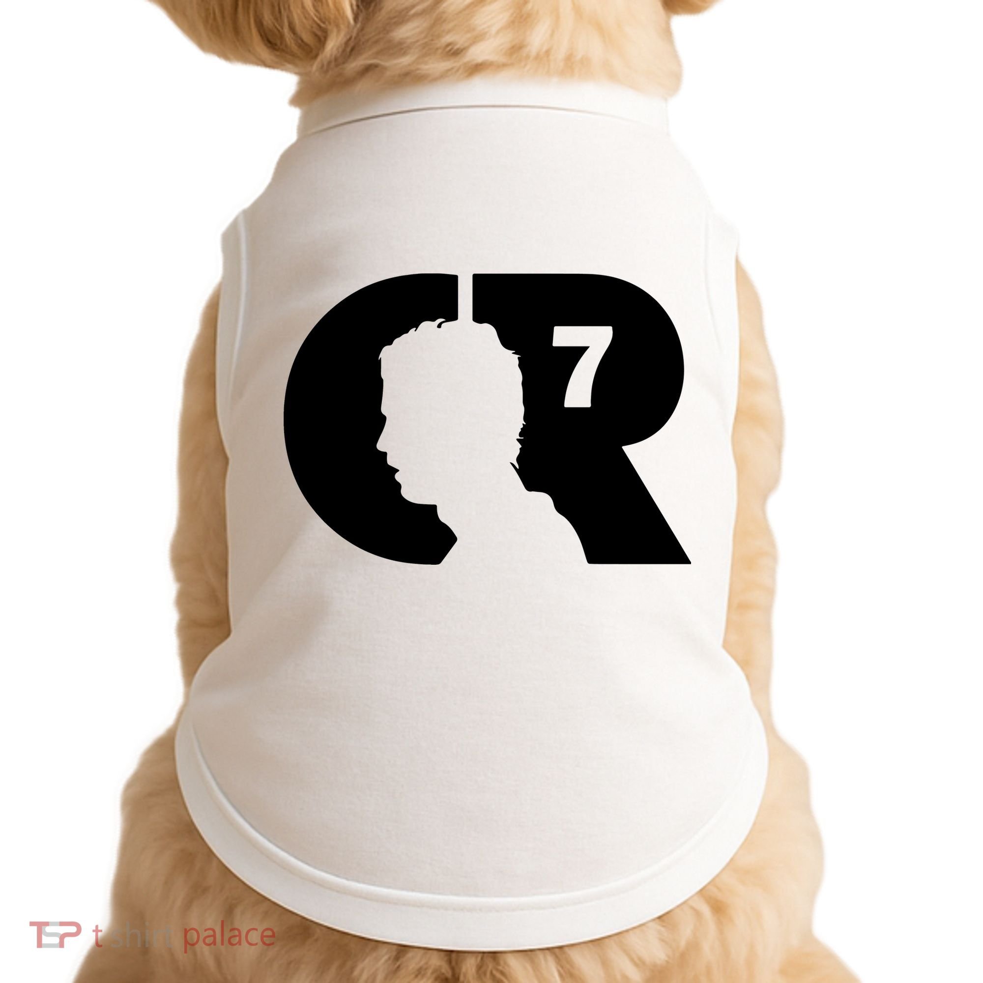 Cool Cristiano Portugal Captain Jersey Face Doggie Tank