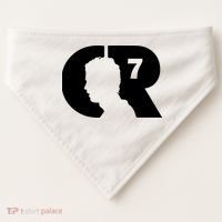 Cool Cristiano Portugal Captain Jersey Face USA-Made Doggie Bandana thumb 0