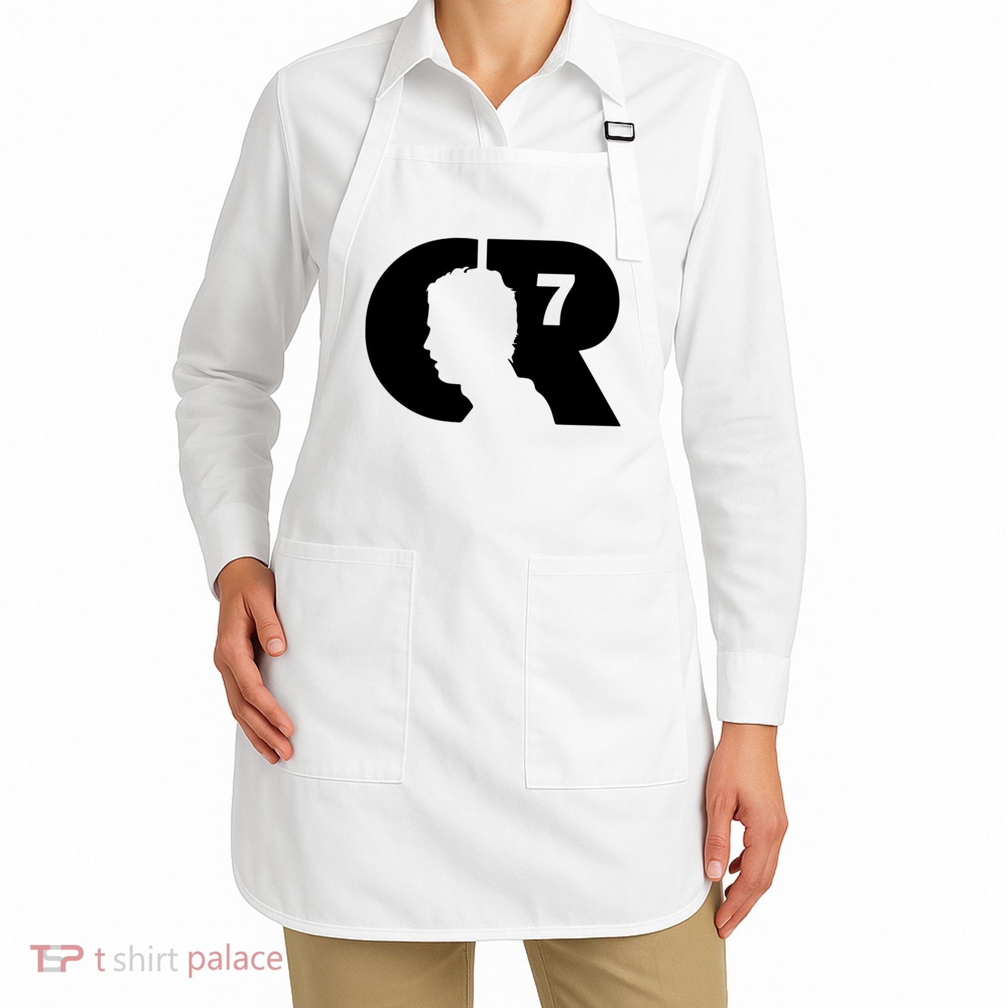 Cool Cristiano Portugal Captain Jersey Face Apron