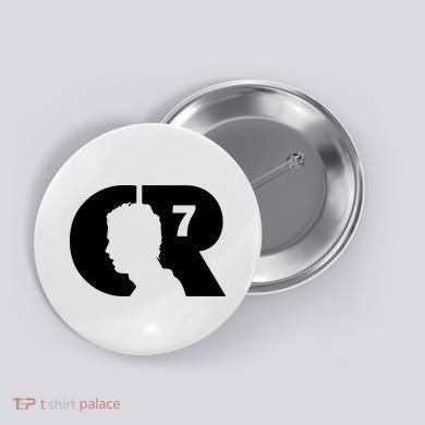 Cool Cristiano Portugal Captain Jersey Face Button