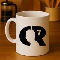 Cool Cristiano Portugal Captain Jersey Face Coffee Mug thumb 4