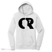 Cool Cristiano Portugal Captain Jersey Face Women's Hoodie thumb 0