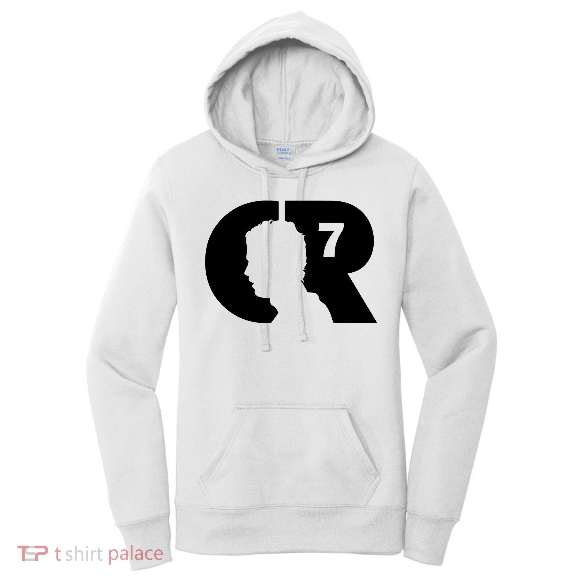 Cool Cristiano Portugal Captain Jersey Face Women's Hoodie