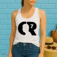 Cool Cristiano Portugal Captain Jersey Face Women's Tank Top thumb 2