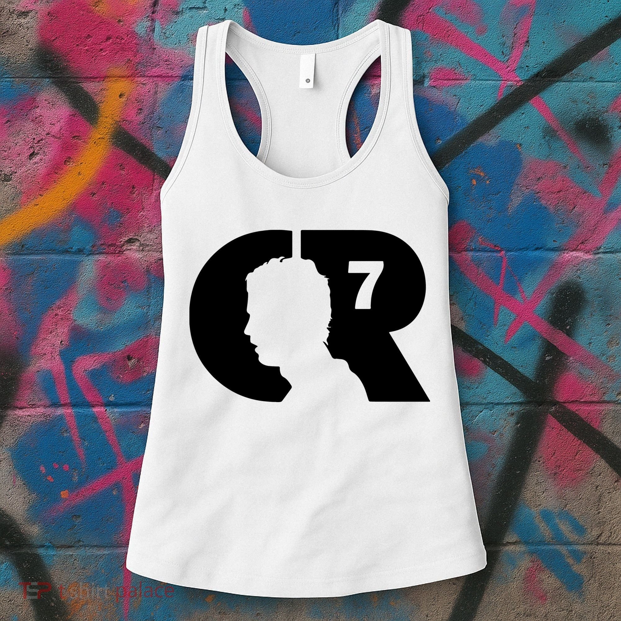 Cool Cristiano Portugal Captain Jersey Face Women's Tank Top