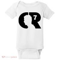 Cool Cristiano Portugal Captain Jersey Face Baby Bodysuit thumb 0