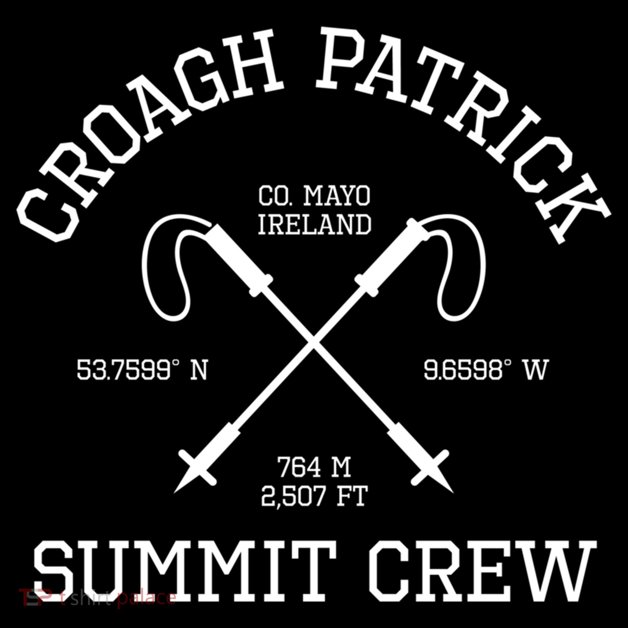 Climbed Croagh Patrick Summit Crew Hike Mayo Ireland Cool Gift Backpack