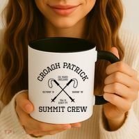 Climbed Croagh Patrick Summit Crew Hike Mayo Ireland Cool Gift Coffee Mug thumb 3