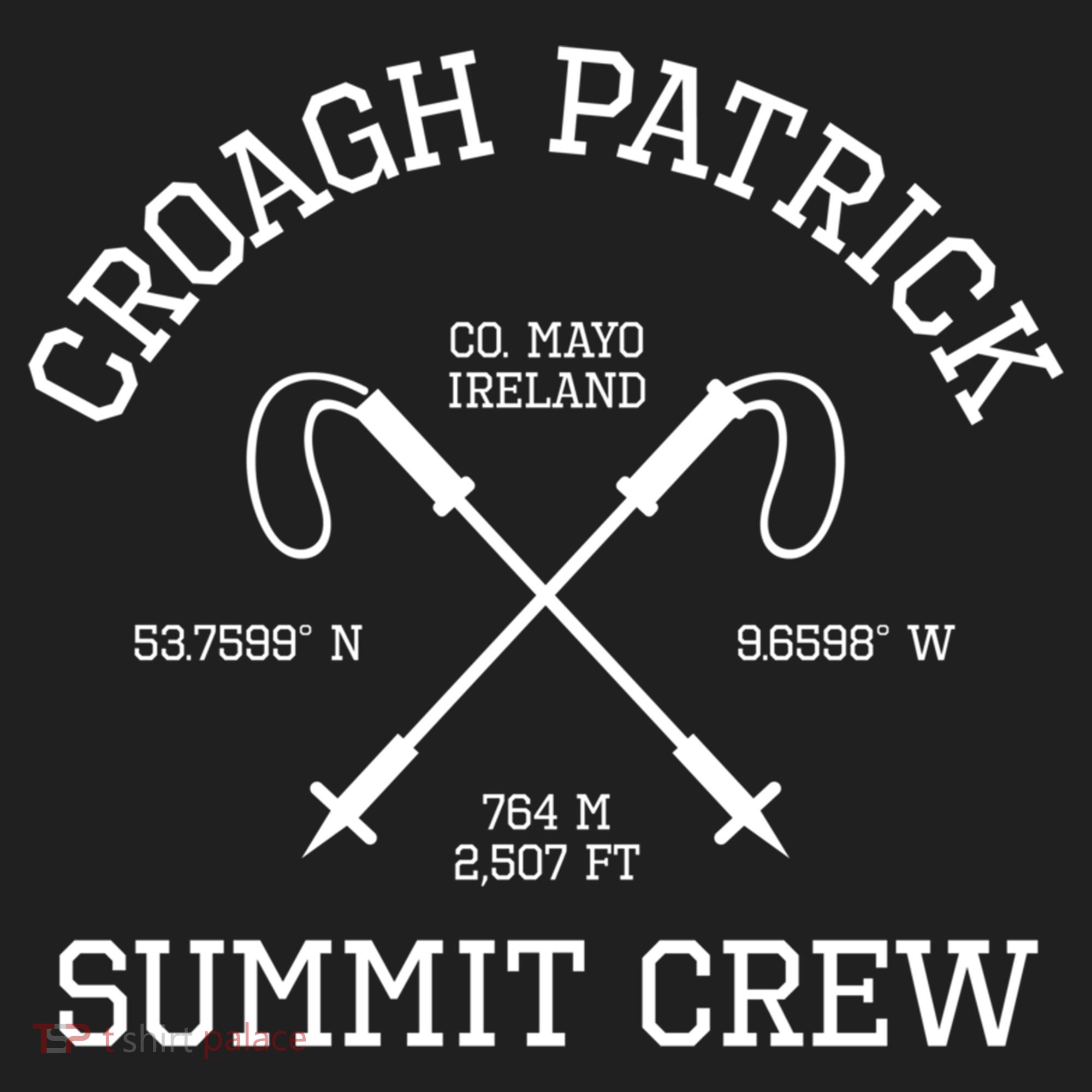 Climbed Croagh Patrick Summit Crew Hike Mayo Ireland Cool Gift Beanie