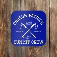 Climbed Croagh Patrick Summit Crew Hike Mayo Ireland Cool Gift Coaster thumb 0
